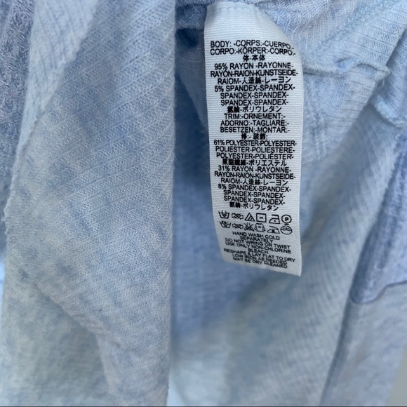 We The Free Long Sleeve Rayon Blend Top Size S - Picture 4 of 8